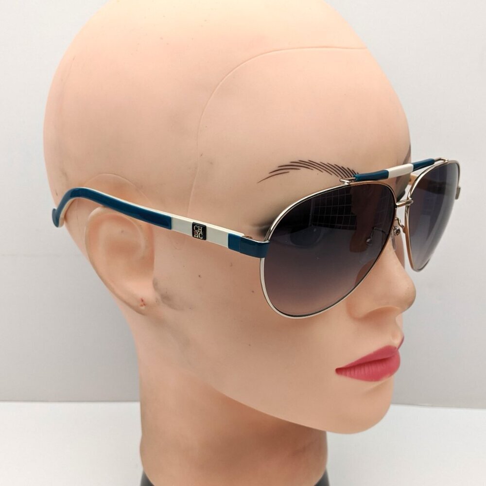 🕶️Carolina Herrera SHE031 Sunglasses 63/10 135 | ALT334🕶️ - Picture 9 of 9